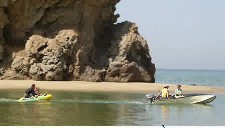 Portable portaboat can tow jetski